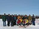 Standing l-r Bob H; Brian C; Tom S; Bob G; Paul P; Richard W; Colin W; Helmut Licht; Helmut’s son; Dave J; Kneeling l-r Irvyn G, Gert d; Andrew S; Nick S; Len F.