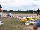 Flight line with Scott supervising